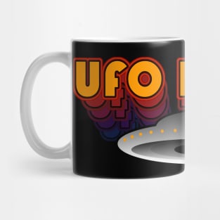 UFO RETRO - Original Cosmic 70's Design - ufo, alien, paranormal, In Search Of Mug